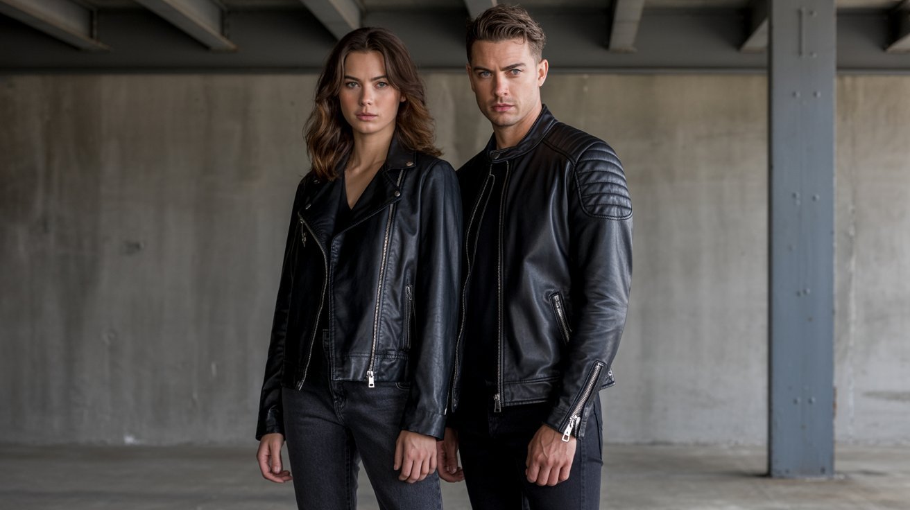 hero banner leather jackets