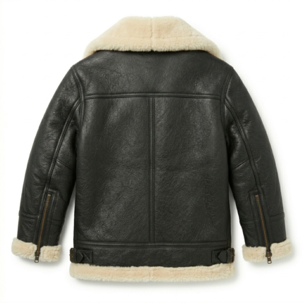 Premium Kids’ Shearling Fashion Leather Jacket | Blackstone Jackets