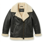 Premium Kids’ Shearling Fashion Leather Jacket | Blackstone Jackets