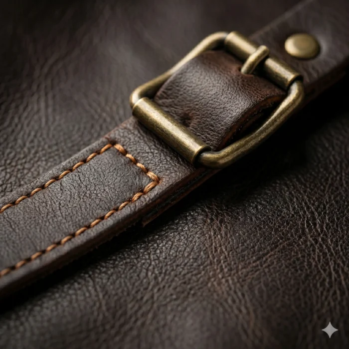 Handmade Genuine Leather BBQ & Grill Apron Men's Workwear | Blackstone Jackets - Image 4
