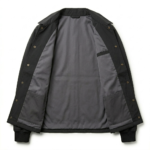 Crafted Men's Black Synthetic Coach Jacket Blackstone Jackets Inner View