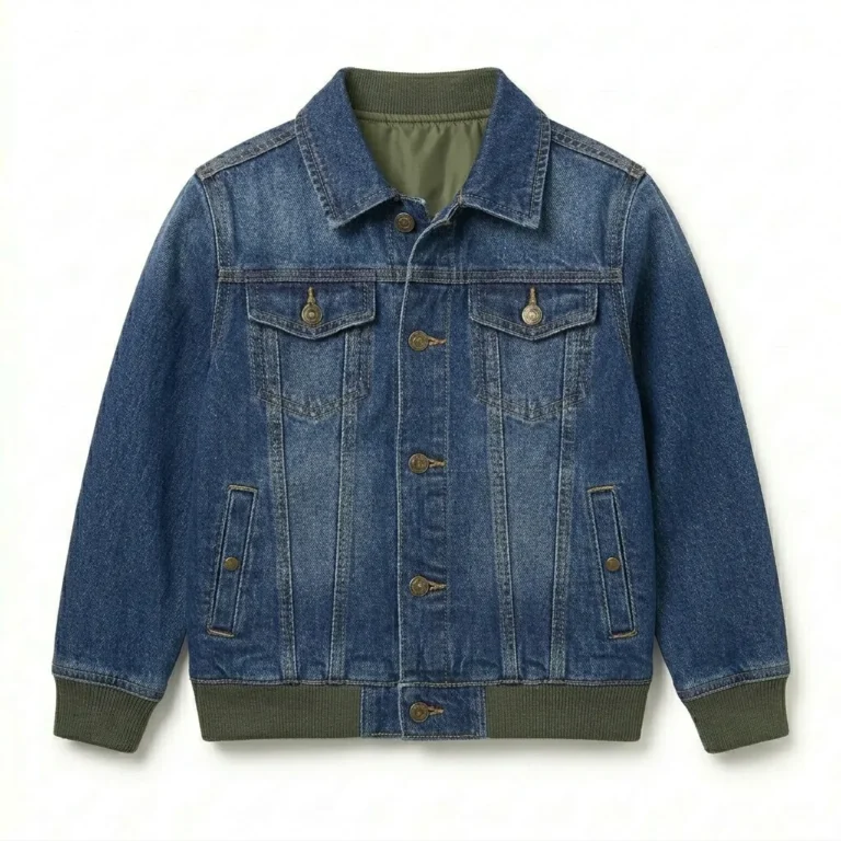 Exclusive Boys Kids Blue Denim Jacket Blackstone Jackets