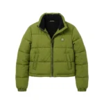 Iconic Girls Kids Olive Green Puffer Jacket Blackstone Jackets
