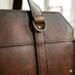 Premium Brown Genuine Leather Firewood Carrier | Blackstone Jackets - Image 2