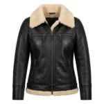 Performance Wear Women's Brown Aviator Leather Jacket Blackstone Jackets