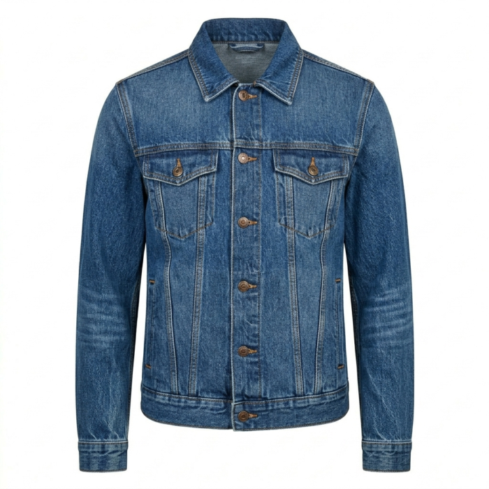 Premium Men's Blue Cotton Denim Jacket Blackstone Jackets Premium Men's Blue Cotton Denim Jacket Blackstone Jackets
