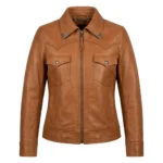 Superior Women's Brown Suede Western Leather Jacket Blackstone Jackets