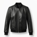Premium Black Genuine Leather Women's Bomber Jacket | Blackstone Jackets