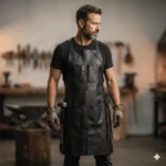 Handcrafted Genuine Leather Blacksmith Apron Men's Workwear | Blackstone Jackets