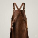 Handcrafted Brown Genuine Leather Craftsman Apron for work | Blackstone Jackets - Image 2