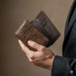 Luxury Brown Crocodile Embossed Wallet | Blackstone Jackets - Image 3