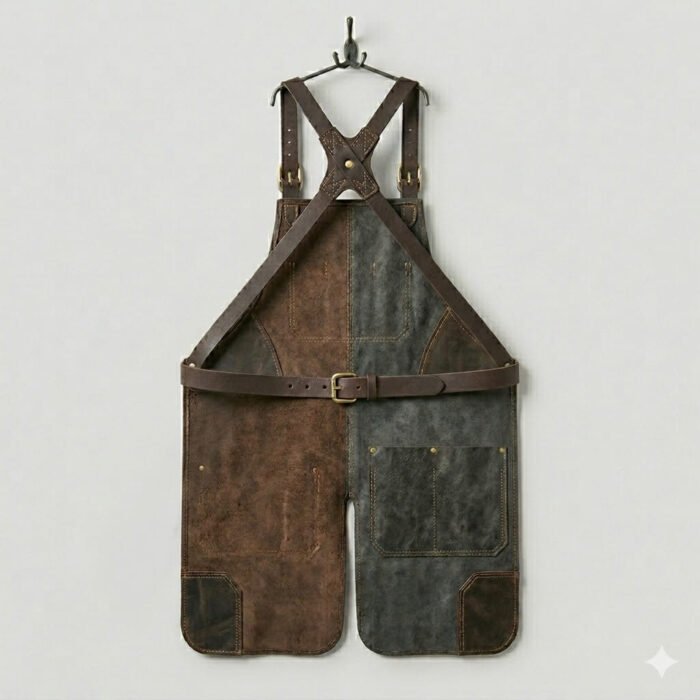 Luxury Handcrafted Genuine Leather Farrier Apron | Blackstone Jackets - Image 2