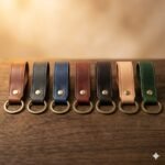Premium Handmade Genuine Leather Key Fob | Blackstone Jackets - Image 4