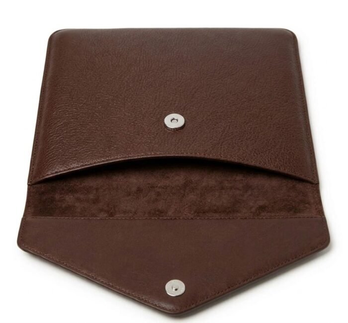 Handmade Genuine Leather Laptop Sleeves Men's Business Portfolio | Blackstone Jackets - Image 2