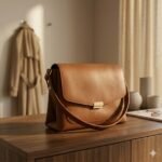 Handmade Genuine Leather Cross Body Bag Women's Accessory | Blackstone Jackets