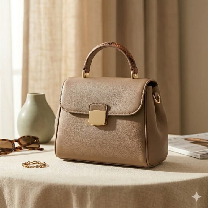 leather mini bag main Luxury Handcrafted Genuine Leather Mini Bag | Blackstone Jackets - Image 1