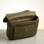 Premium Brown Genuine Leather Messenger Bag | Blackstone Jackets - Image 5