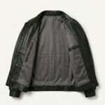 Ultimate Streetwear Relaxed Fit Black Leather Oversized Jacket for Women | Blackstone Jackets - Image 2