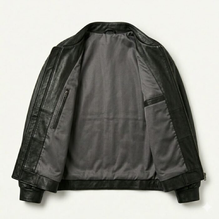 Ultimate Streetwear Relaxed Fit Black Leather Oversized Jacket for Women | Blackstone Jackets - Image 2