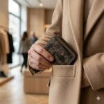 Luxury Brown Pony Hair Leather Wallet | Blackstone Jackets - Image 5