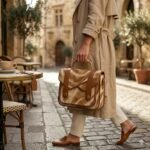 Handmade Genuine Leather Pony Hair On Bag Women's Accessory | Blackstone Jackets - Image 5