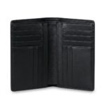 Luxury Black Snake Embossed Leather Wallet | Blackstone Jackets - Image 5