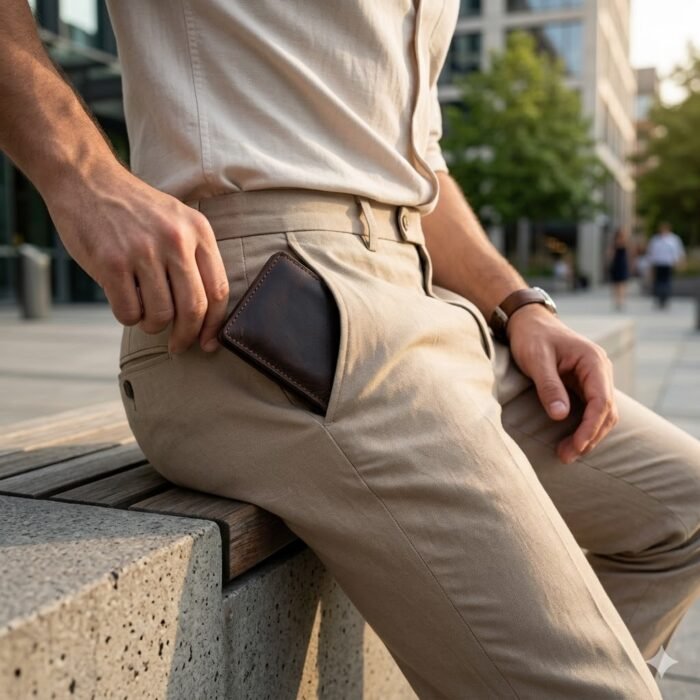 Premium Brown Genuine Leather Wallet | Blackstone Jackets - Image 5