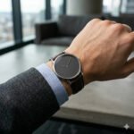Handcrafted Brown Genuine Leather Watch Strap Essential Accessory | Blackstone Jackets - Image 2