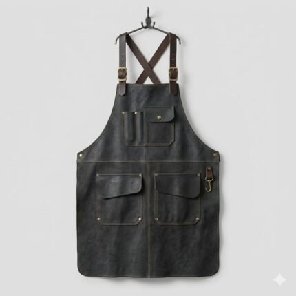Luxury Handcrafted Genuine Leather Welding Apron Men's Workwear | Blackstone Jackets