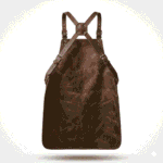 Luxury Brown Genuine Leather Woodworker Apron Men's Workwear | Blackstone Jackets - Image 2