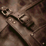 Luxury Brown Genuine Leather Woodworker Apron Men's Workwear | Blackstone Jackets - Image 5