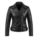 Heritage Inspired Women's Black Leather Custom Jackets Blackstone Jackets