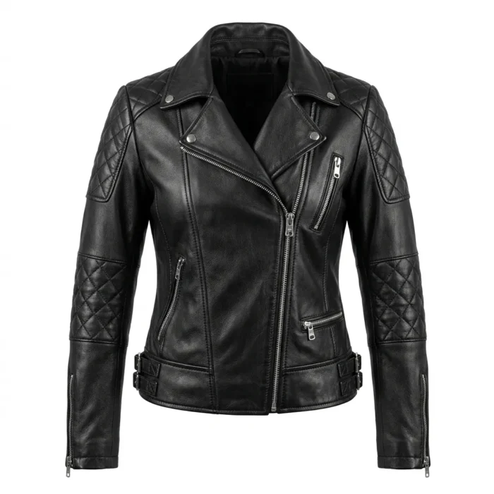Heritage Inspired Women's Black Leather Custom Jackets Blackstone Jackets