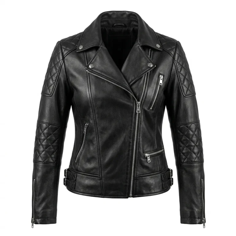 Heritage Inspired Women's Black Leather Custom Jackets Blackstone Jackets