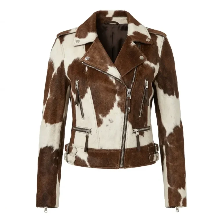 Ultra Quality Women's Brown Pony Hair-On Jacket Blackstone Jackets