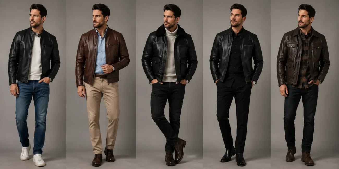 5 Ways to Style a Men's Leather Jacket for Any Occasion