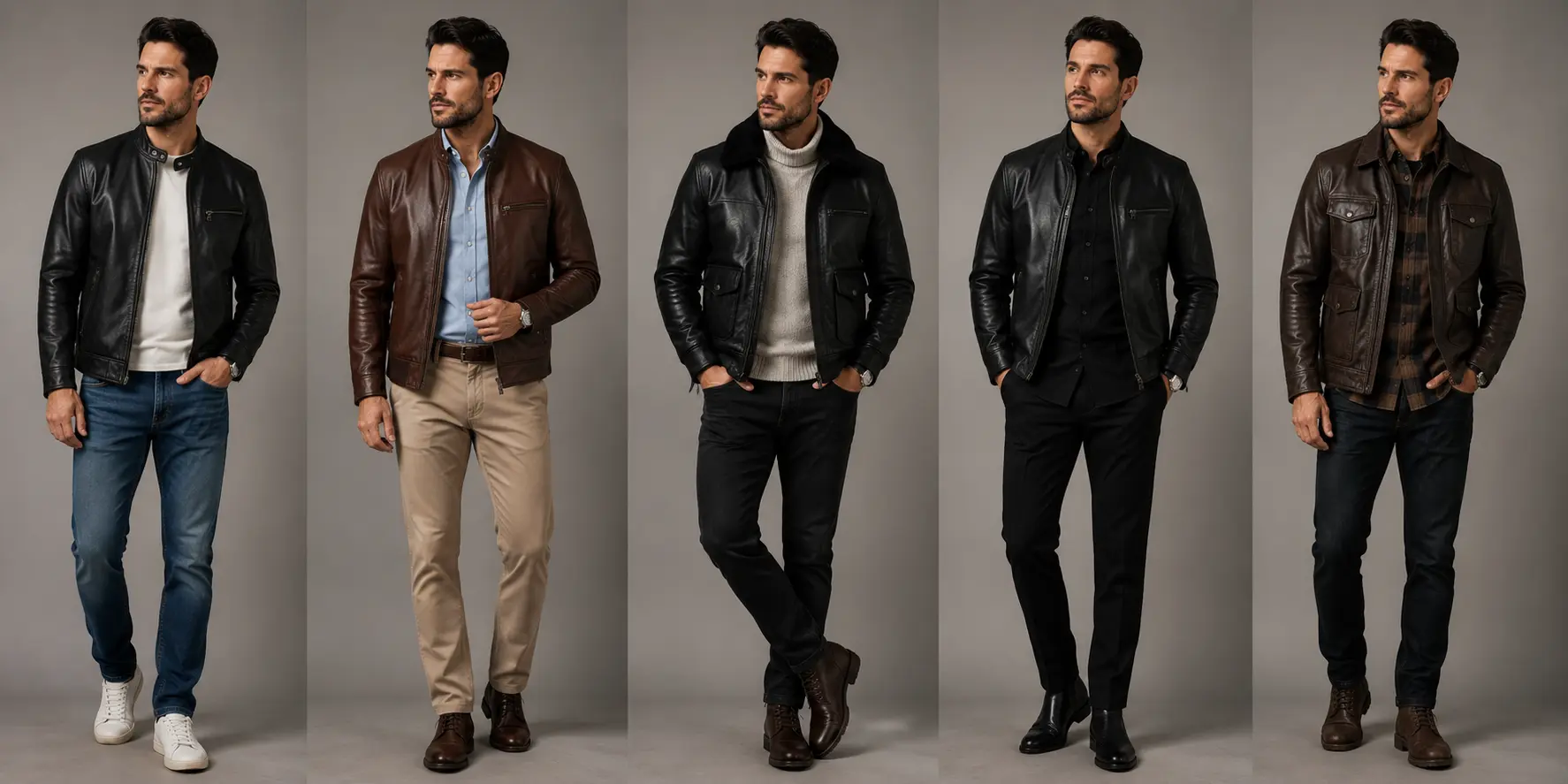 5 Ways to Style a Men's Leather Jacket for Any Occasion