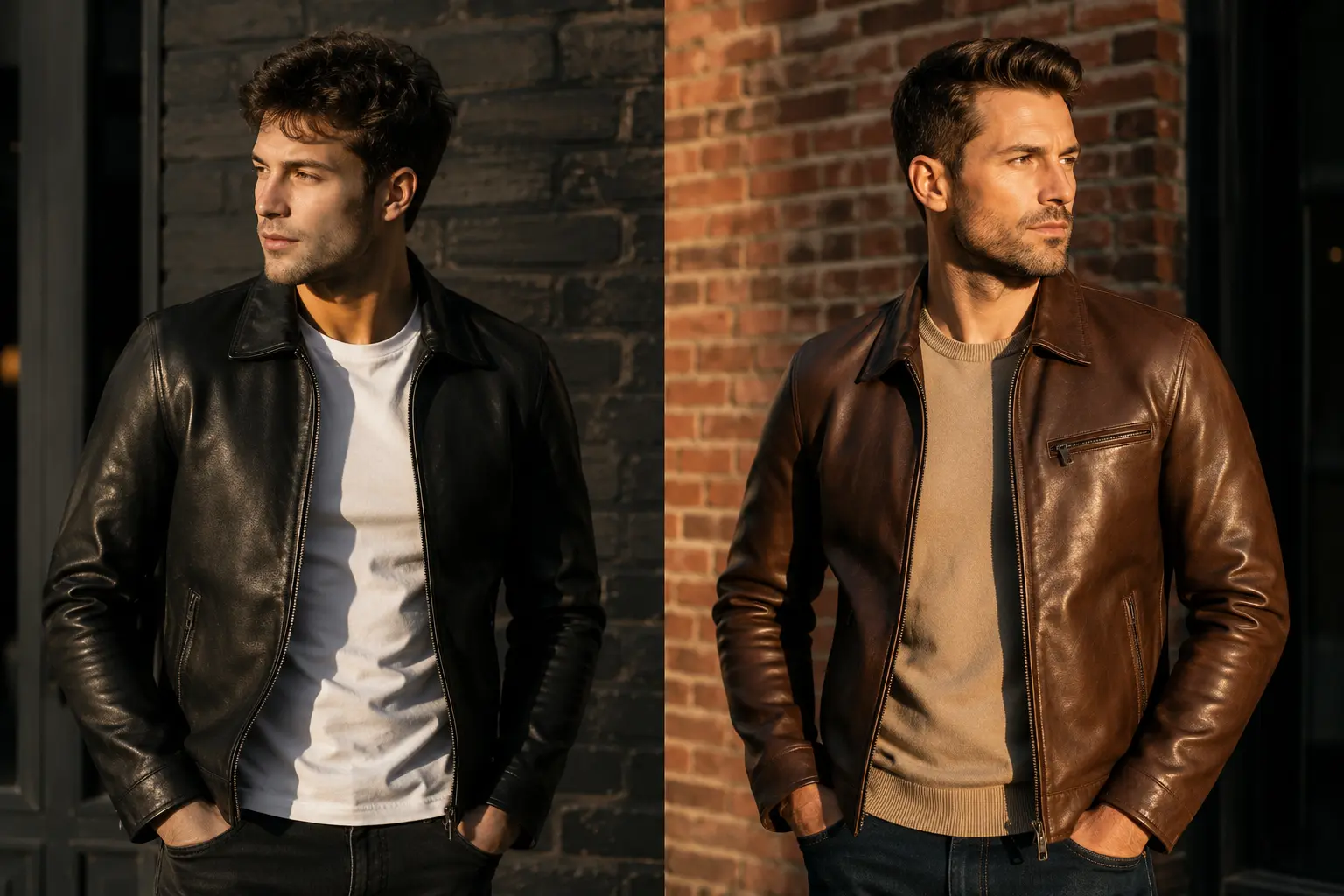 Best Leather Jacket Colors for Your Skin Tone and Wardrobe