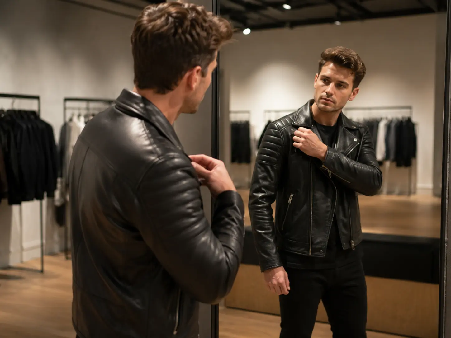 How a Leather Jacket Should Fit The Shoulder Seam Guide (2026)