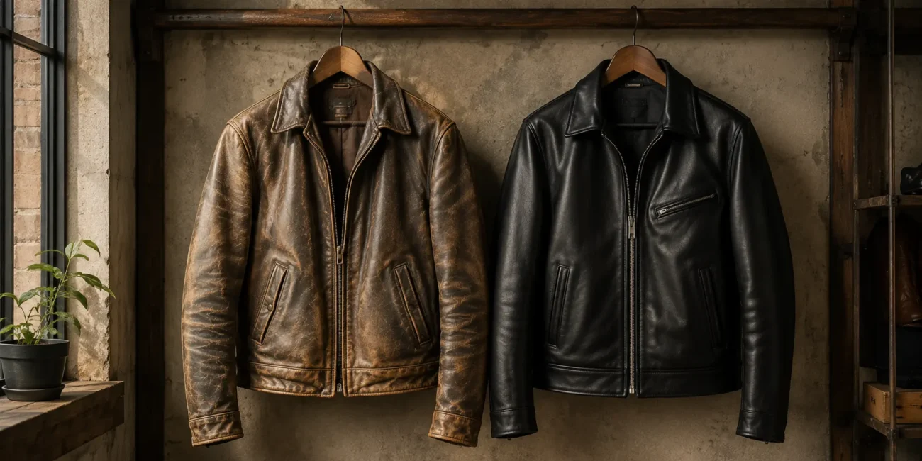 leather jacket worth