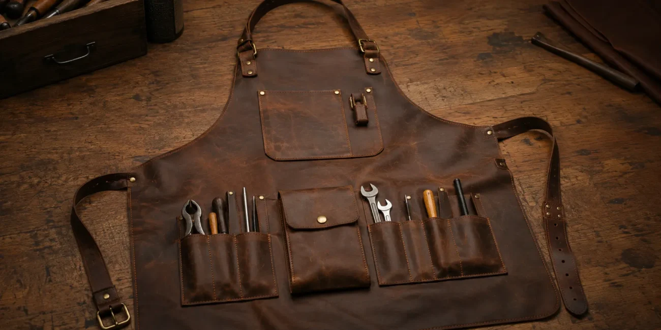 professional leather aprons