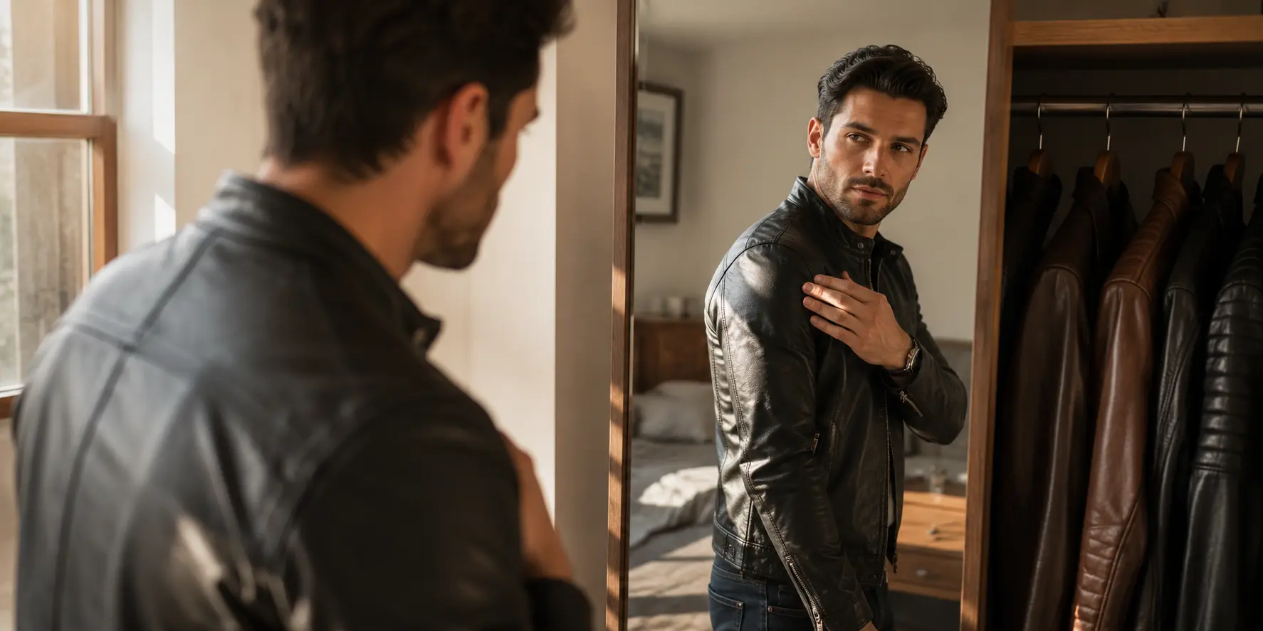 right leather jackets for men