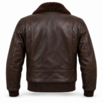 Altair Dark Chocolate Brown Men's G-1 Flight Leather Jacket | Blackstone Jackets