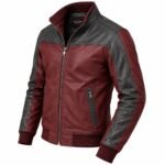 Vanguard Black Men's Leather Longline Pilot Jacket | Blackstone Jackets