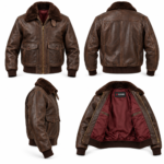 Falcon Seal Brown Men's G-1 Flight Leather Jacket | Blackstone Jackets