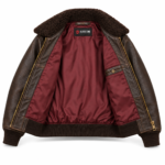 Aero Seal Brown Men's G-1 Flight Leather Jacket | Blackstone Jackets