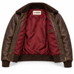 Bishop Seal Brown Men's G-1 Flight Leather Jacket | Blackstone Jackets