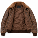 Liberty Distressed Brown Men's Classic Flight Leather Jacket | Blackstone Jackets