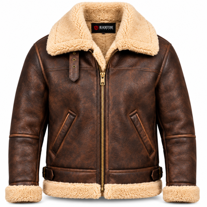 Dakota Espresso With Tan Shearling Men's B-3 Shearling Flight Leather Jacket | Blackstone Jackets Dakota Espresso With Tan Shearling Men's B-3 Shearling Flight Leather Jacket | Blackstone Jackets