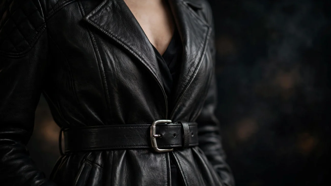 belted leather jackets